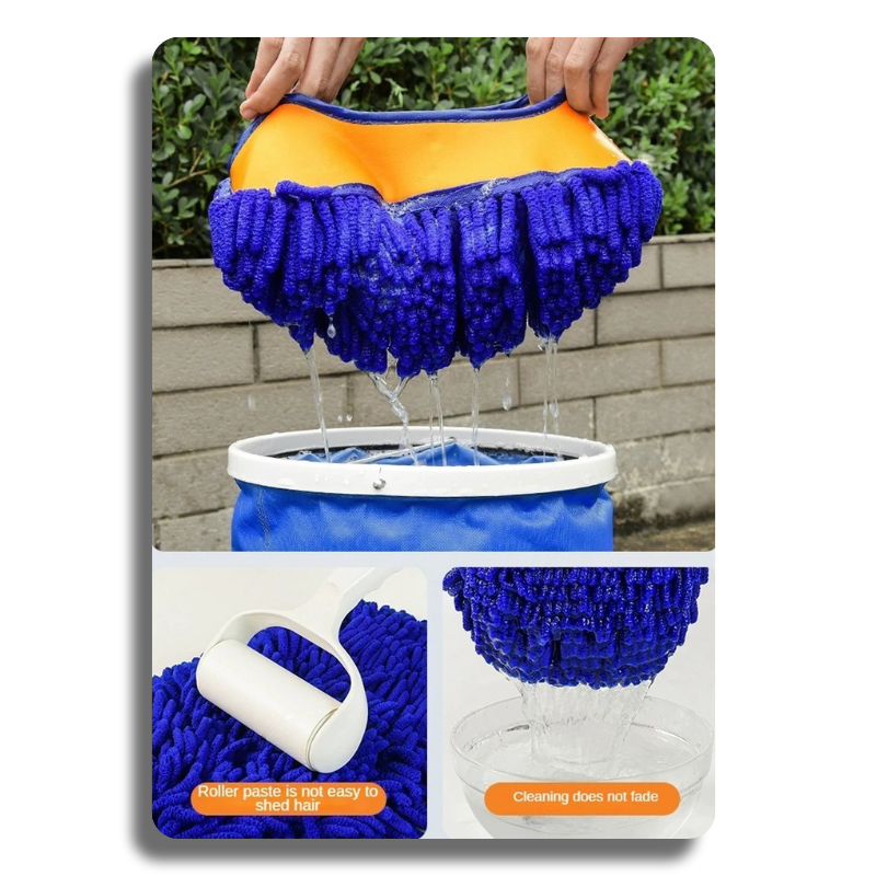 ✨Car Soft Wash Mop✨ Cleaning Brush Telescoping Long Handle Retractable