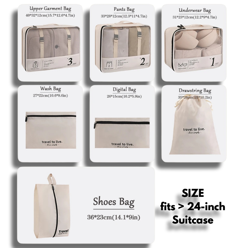 ✨Travel Compression✨ Bag Luggage Organizer Travel