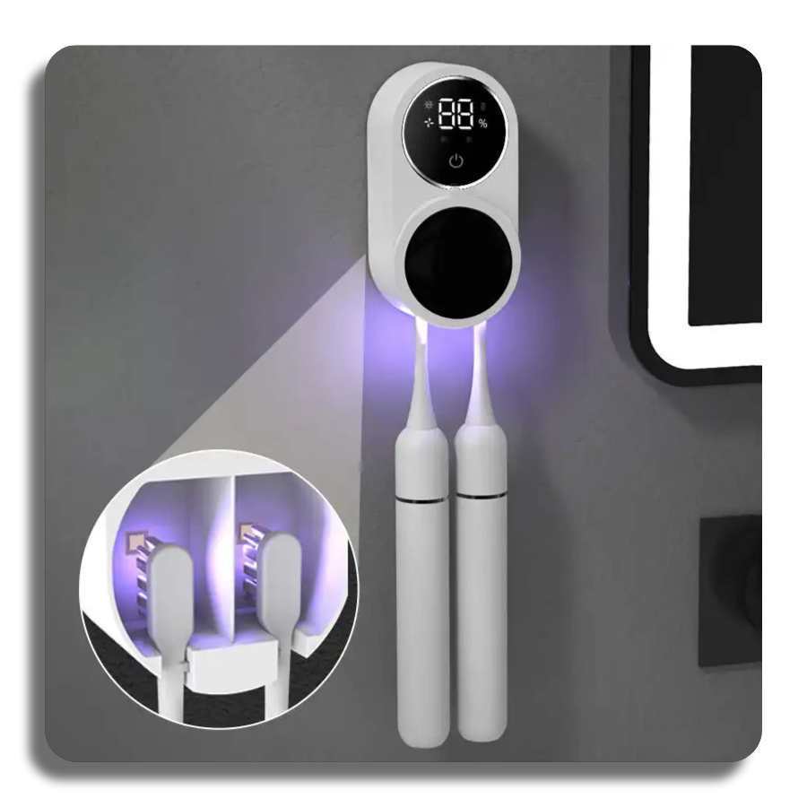 🔥Smart Self-Activating Uv 2 Toothbrush Sanitizer Holder