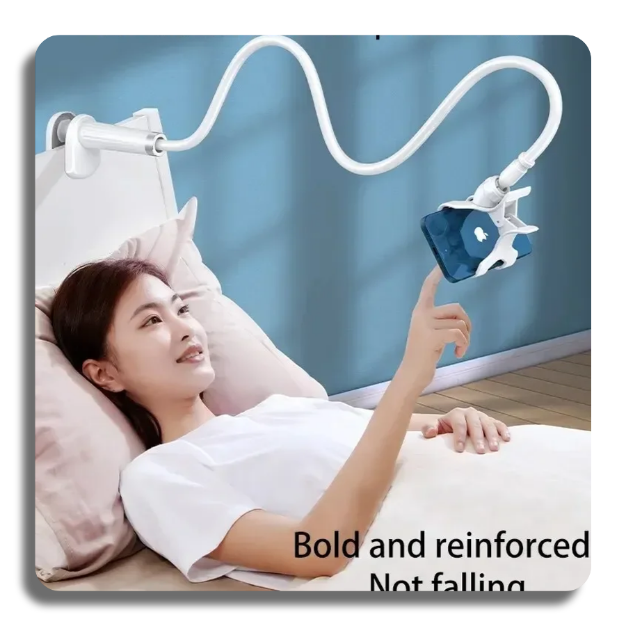 🔥Mobile Phone Stand Adjustable Rotatable Bedside Desktop Live Streaming Selfies
