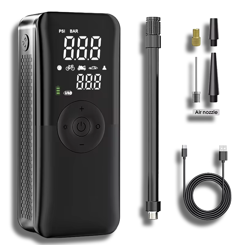 ✨Car Portable Rechargeable Cordless Air Pump Motorcycle Bicycle Balls