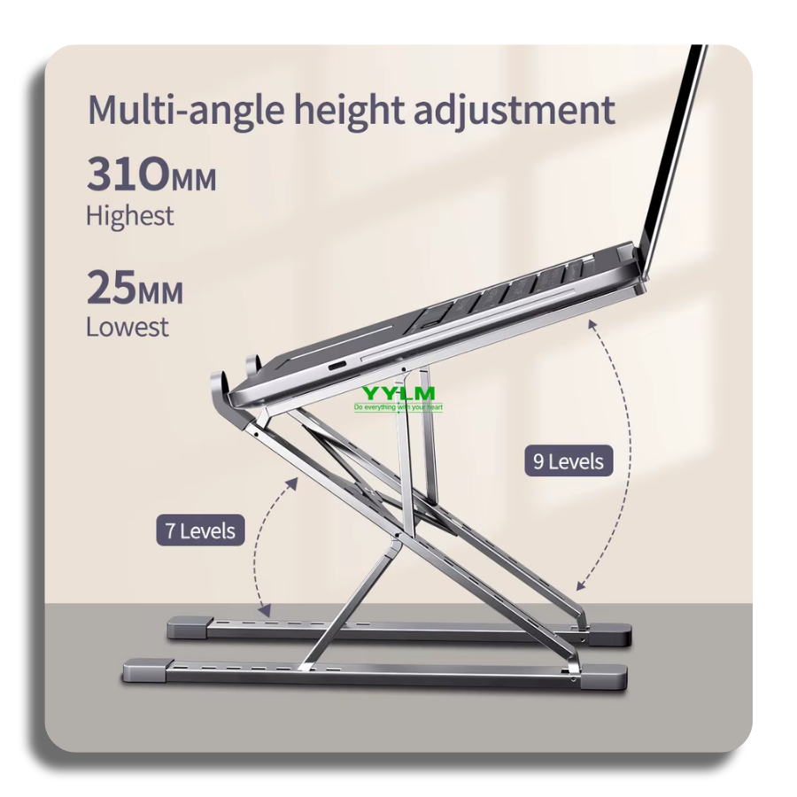 🔥N8/N3 Laptop Stand Aluminum for Macbook Laptop Adjustable Portable More Stable Cooling Stand