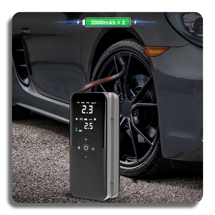 ✨Car Portable Rechargeable Cordless Air Pump Motorcycle Bicycle Balls