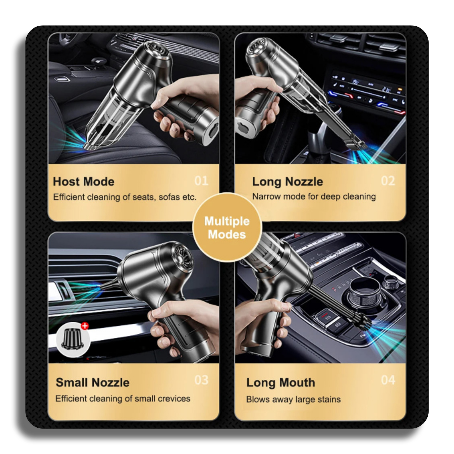 Car Vacuum Cleaner Powerful Wireless Car Vacuum Cleaner 95000PA Strong Suction Handheld Wireless Vehicle Vacuum Cleaner for Car