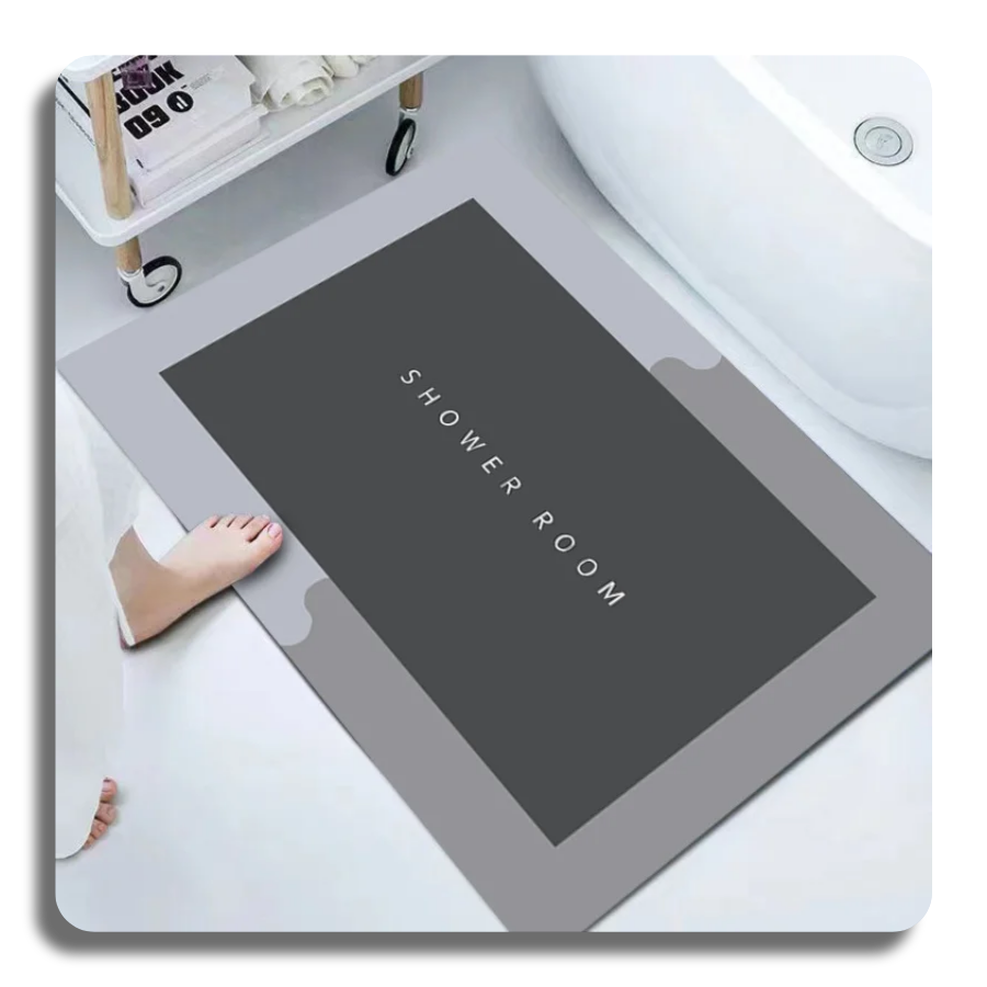 Super Absorbent Non-Slip Bathroom Mat Toilet Anti-Skid Bathtub Foot Mat Kitchen Living Room Floor Mat Home Decor