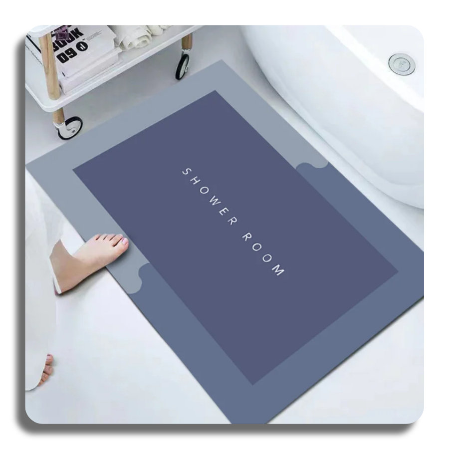 Super Absorbent Non-Slip Bathroom Mat Toilet Anti-Skid Bathtub Foot Mat Kitchen Living Room Floor Mat Home Decor
