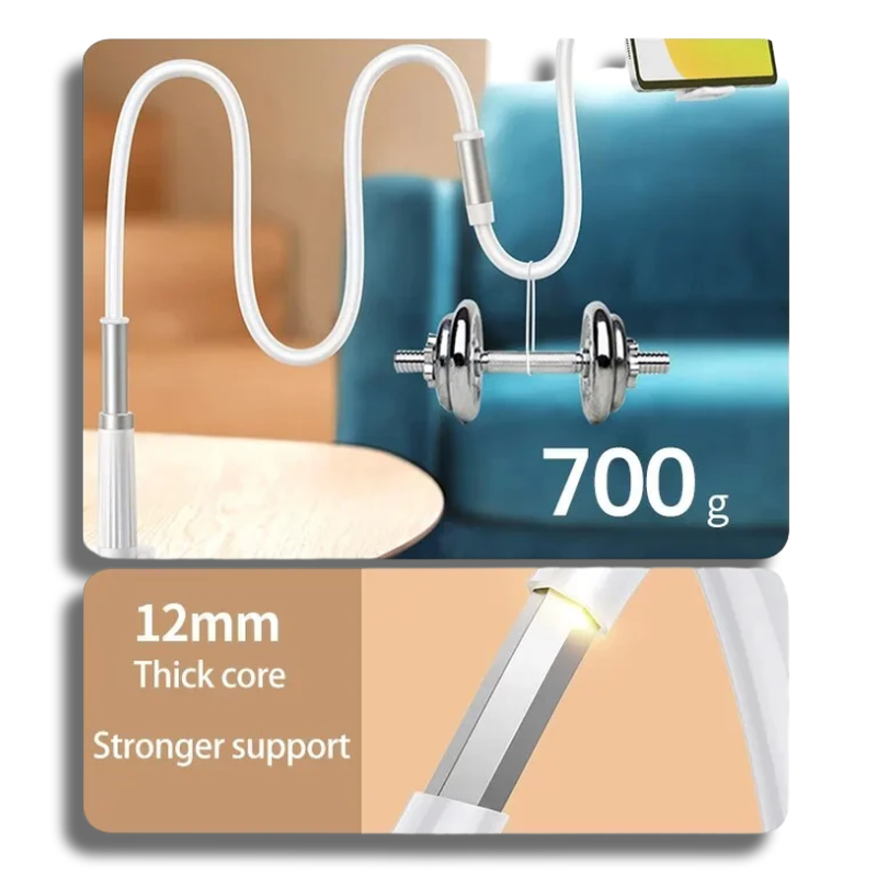 🔥Mobile Phone Stand Adjustable Rotatable Bedside Desktop Live Streaming Selfies