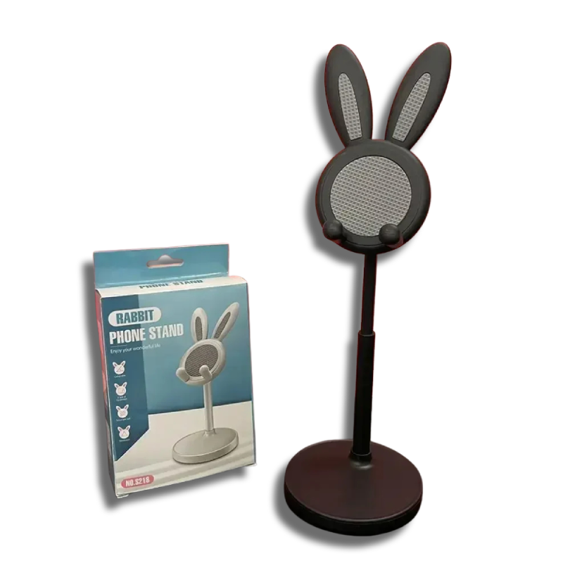 ✨Cute✨ Adjustable Bunny Rabbit Phone Ipad Tablet Holder Stand