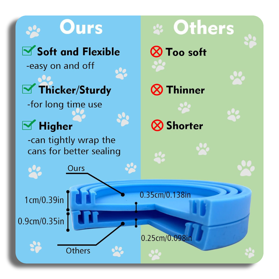 ✨Reusable Pet Food Can Cover✨