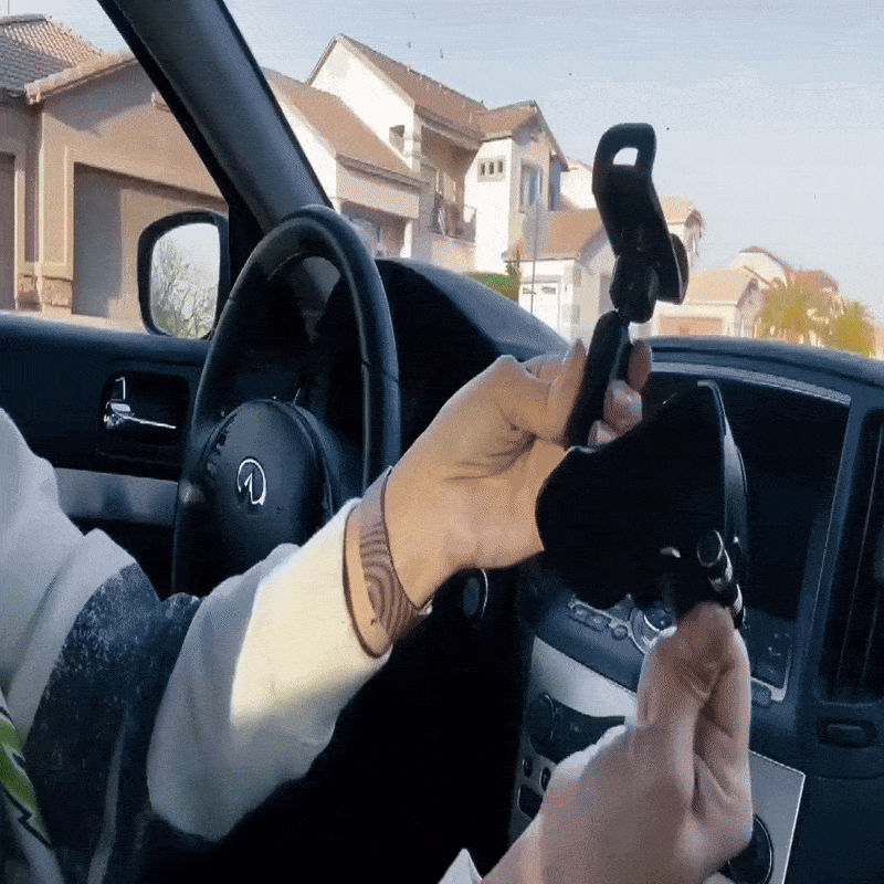 ✨Car Phone Holder  360° Rotatable Auto Grip Mount Dashboard Stand for Mobile Phone Fixed Bracket
