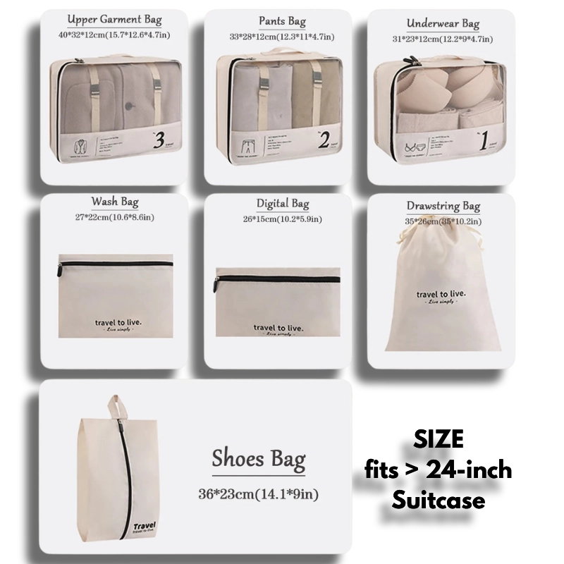 ✨Travel Compression✨ Bag Luggage Organizer Travel