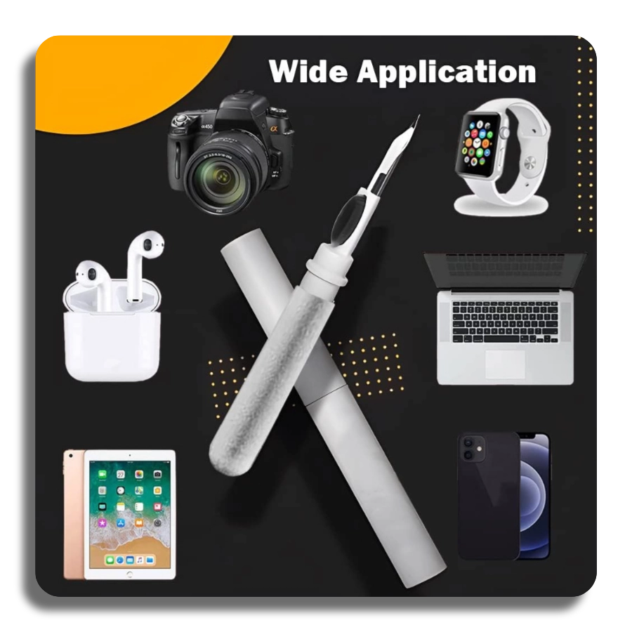 GREAT DEALS™ | 3-in-1 Earbud & Tech Cleaning Pen