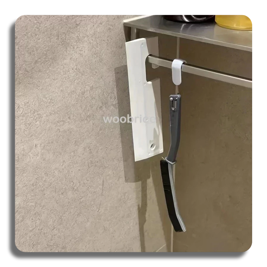 ✨Window Tile Gap Brush Shelf Door Thin Slim Toilet Cleaning Brush Kitchen Bathroom