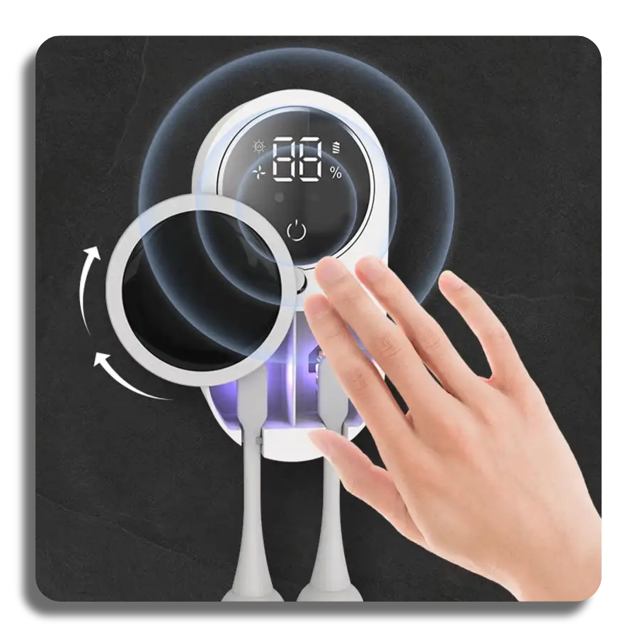 🔥Smart Self-Activating Uv 2 Toothbrush Sanitizer Holder