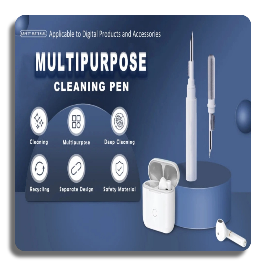 GREAT DEALS™ | 3-in-1 Earbud & Tech Cleaning Pen