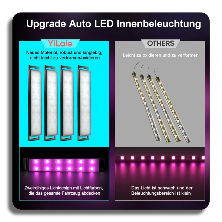GREAT DEALS™ | Smart App-Controlled Car Ambient Lighting