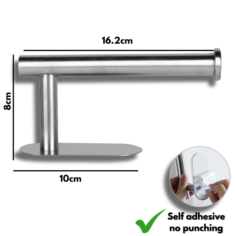 ⭐High Quality⭐ Stainless Steel Paper Towel Holder Hanging Roll Paper Rack