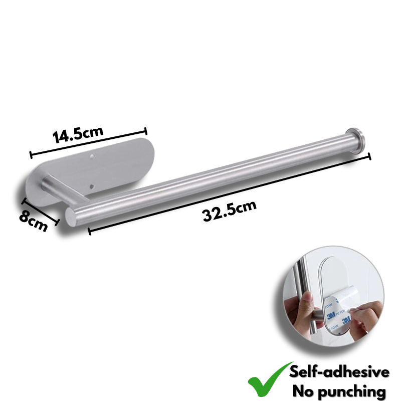 ⭐High Quality⭐ Stainless Steel Paper Towel Holder Hanging Roll Paper Rack