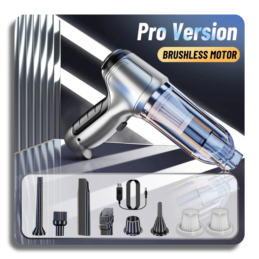 ✨Powerful✨2IN1 Car Vacuum Cleaner Powerful Wireless 95000PA Strong Suction Handheld