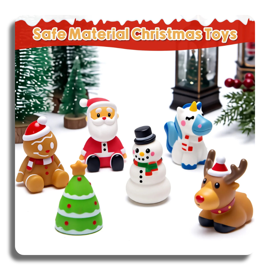 🎁6 Pcs🎁 🎄Smart amazing Christmas Light up Bath Toys for Kids🎄