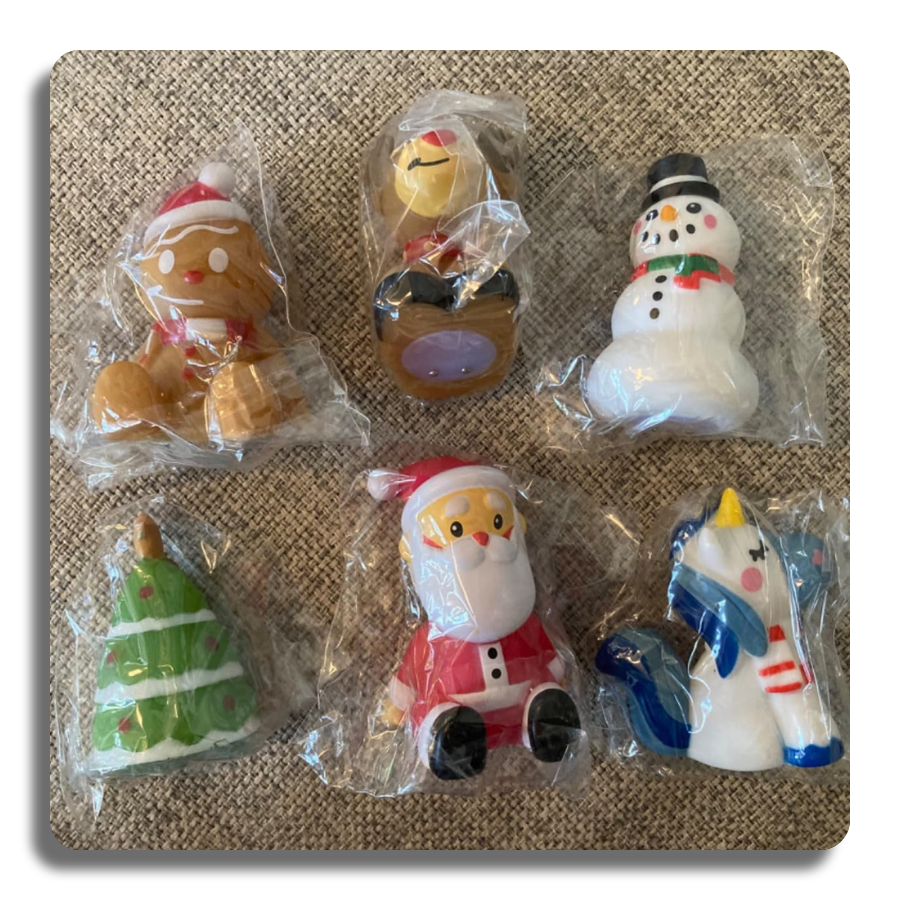 🎁6 Pcs🎁 🎄Smart amazing Christmas Light up Bath Toys for Kids🎄