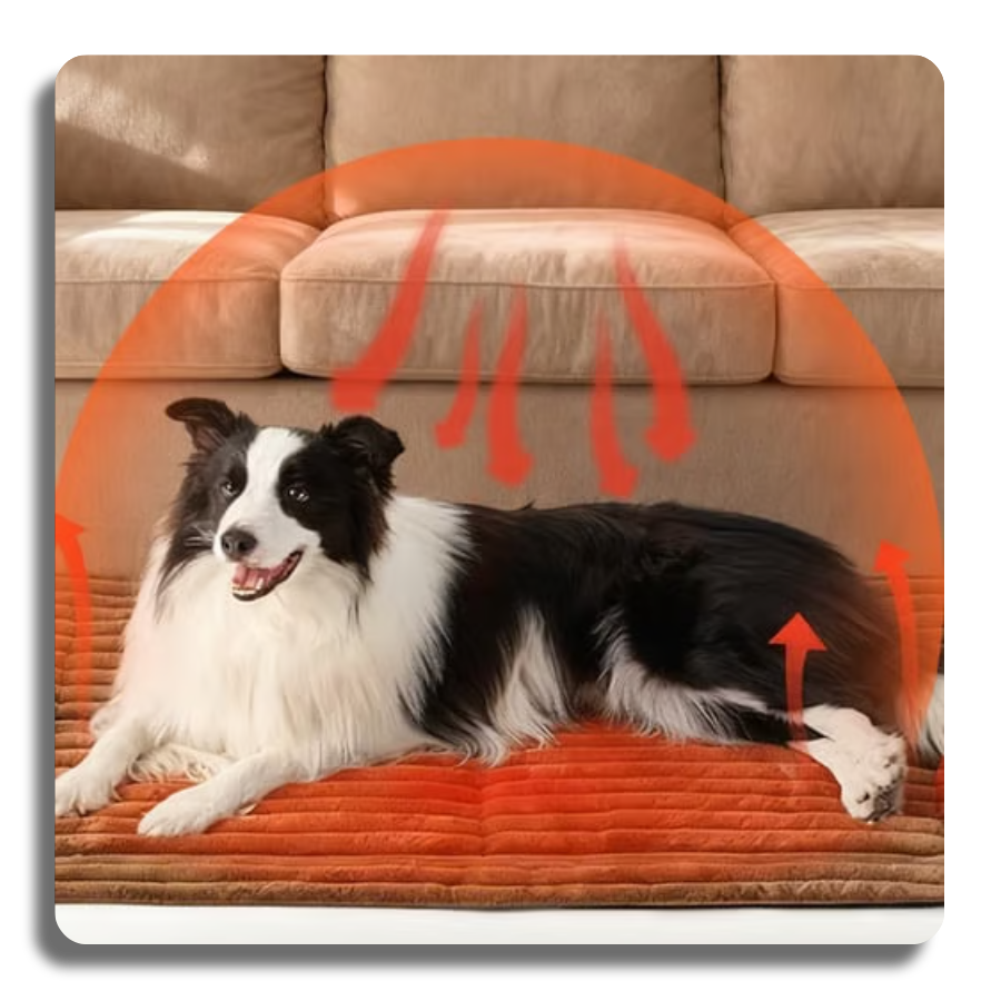 Self Warming Cat Mat for Small Cat Self Heating Dog Crate Pad Thermal Extra Warm Puppy Mat Indoor Outdoor Non-Slip