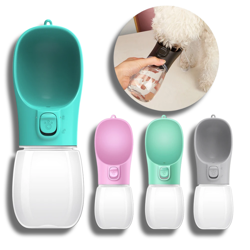 ✔️Portable Dog Cat Water Bottle  Small Large Bowl Outdoor Walking Travel