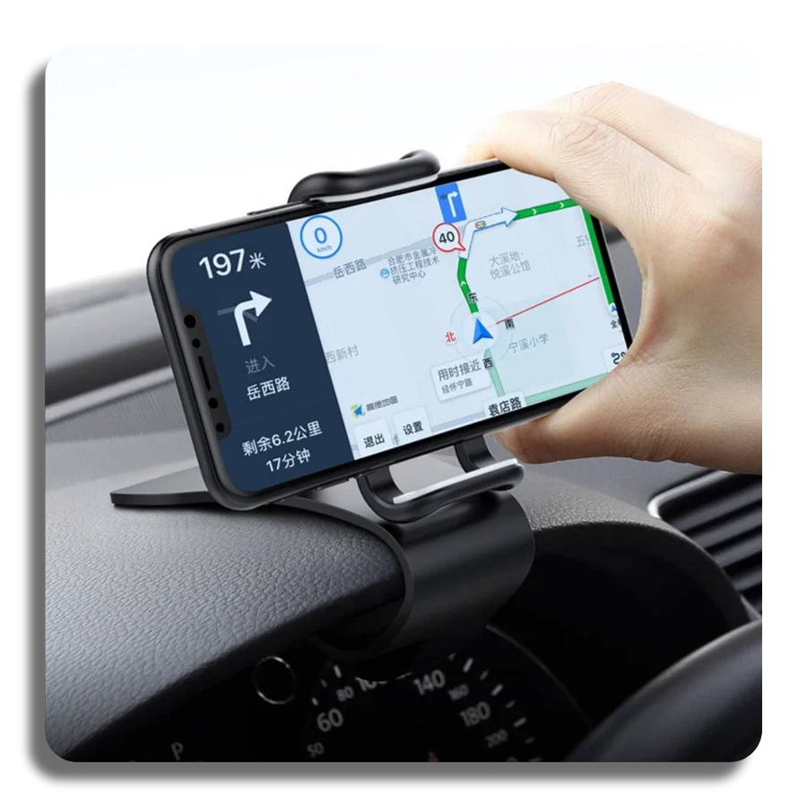 ✨Car Phone Holder  360° Rotatable Auto Grip Mount Dashboard Stand for Mobile Phone Fixed Bracket