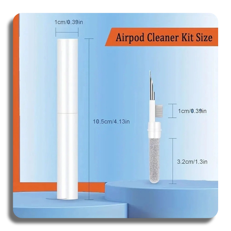 ✨Magical✨3-In-1 Small Earbud Cleaning Tool Multi-Function Cleaning Kit