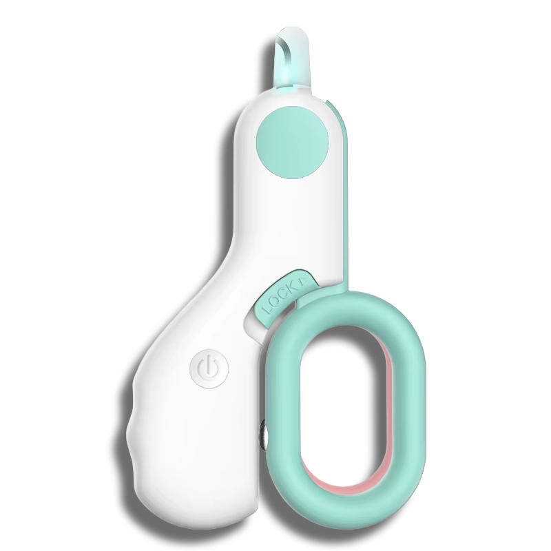 ✔️LED Light Pet Cat Dog Nail Clipper Cutter Professional Safety Lock